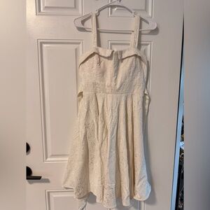 Ixia cream dress